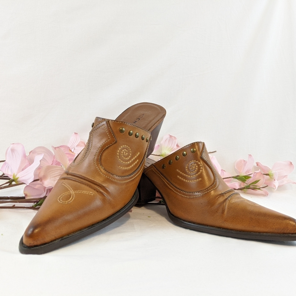 Chilis Western Mules Sz 10